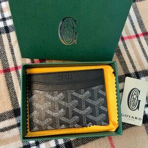 Goyard Black Key Card Holder Luxury Accessory